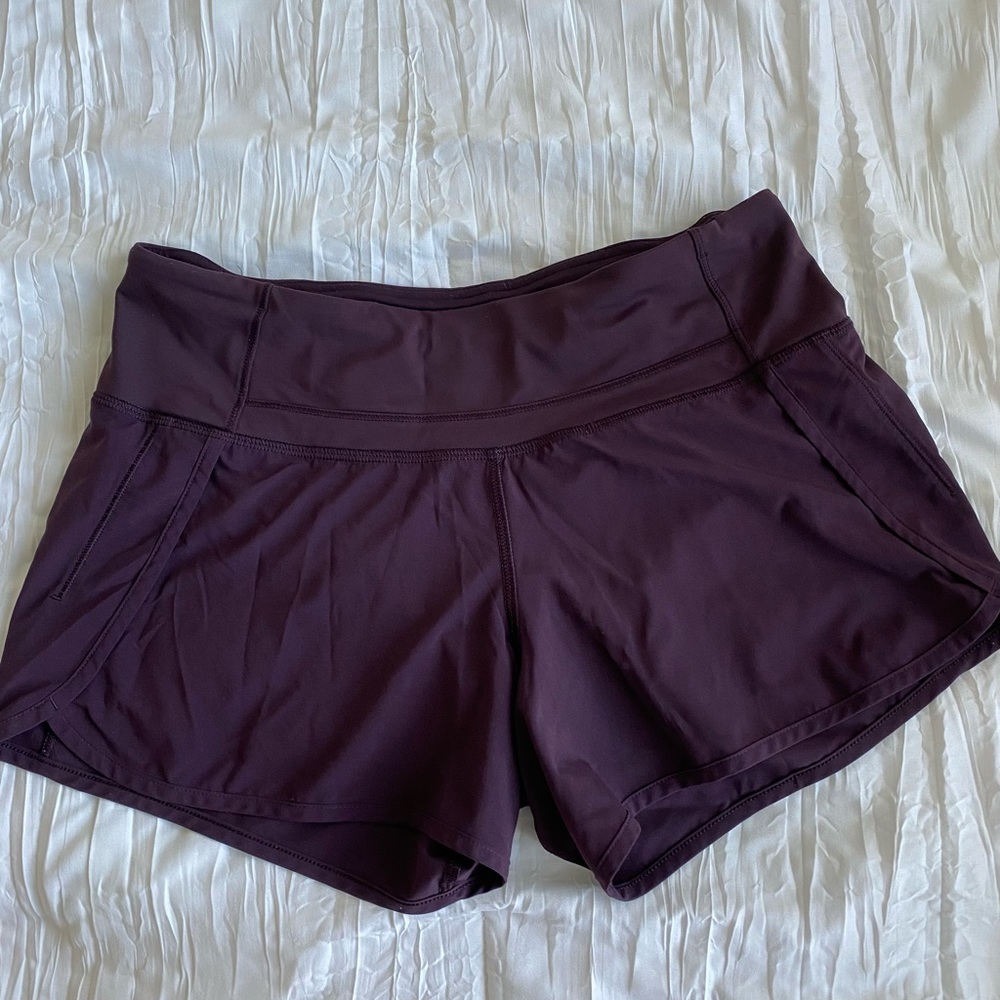 Lululemon Speed Shorts 4in